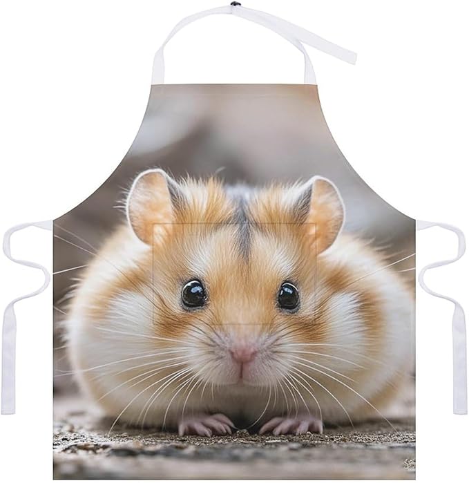 Waterproof Apron Adjustable Bib Aprons with Pockets Smiling Apron Kitchen Aprons for Women Men
