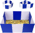 Chick Starter Kit Chicken Brooder Box for 15 Ducks Chicks Portable Coop & Chicken Cage Dog Playpen Panels for Small Animal
