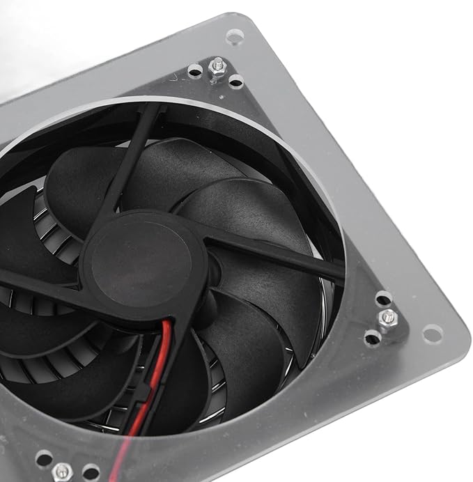 Solar Panel Fan Kit 100W 12V Dual Exhaust Fans for Greenhouse Chicken Coop Shed Crawl Space Solar Powered Fan with 3000 RPM for Pet House Window Exhaust