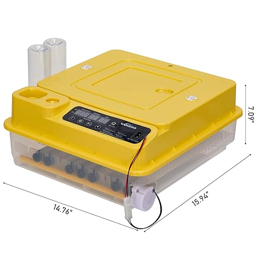36 Egg Incubators for Hatching Eggs, Chicken Egg Incubator with Egg Candler, Automatic Egg Turning and Temperature, Humidity Control, Egg Hatcher Incubator for Chickens, Ducks, Geese, Birds and Quail