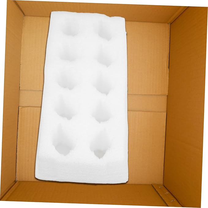 Luxshiny Egg Cartons Bulk Egg Crate Storage and Transportation Material Easy to Use
