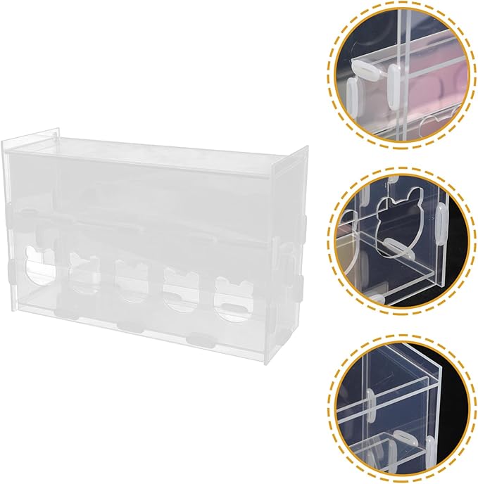 Happyyami Chickens Chicken Feeders No Waste Feeding System Poultry Feeder Automatic