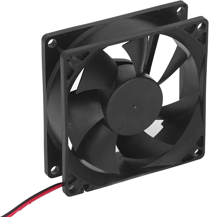 Fafeicy Chicken Coop Ventilation Fan, Solar Exhaust Fan, One Piece Stamped Technology, Lightweight Solar Ventilation Fan, for Dog, Electronic Cooling Fans