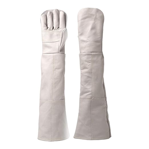 Animal Handling Gloves 60cm Extra Long Multipurpose Full Protection Bird Gloves for Parrots for Animal Pet BBQ Professionals