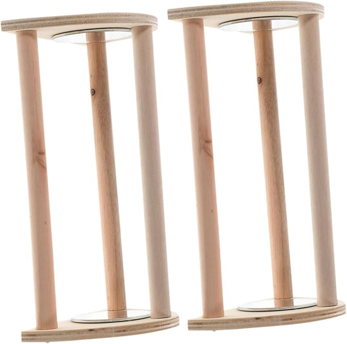 Milisten Chicken Perch Stand for Hens Chicks Lightweight Wooden Roosting Bars for Indoor Outdoor Use Encourages Healthy Growth Social Interaction Poultry Habitats