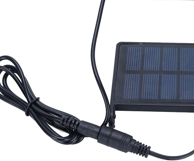 Solar Panel Powered Exhaust Fan, USB Rechargeable Chicken Coop Solar Fan, Solar Panel Intake Exhaust Fans for Chicken Coops, Greenhouses, Sheds, Dog Houses