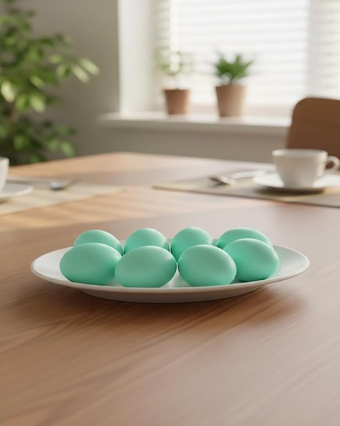 Wooden Fake Dummy Nest Eggs for Chicken Coop, 16 Pieces, Encourages Hens to Lay, Agricultural Training Tool