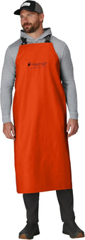 FROGG TOGGS Men's Waypoint Fish Apron, Waterproof, Durable with 4-Way Stretch, Black, OS