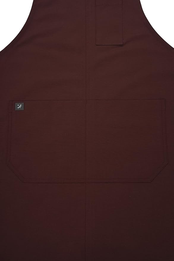 Chef Bib Aprons for Women and Men (Standard Dry Guard AA2095 & AA2095X) - Neck Strap Apron with Pockets 33"