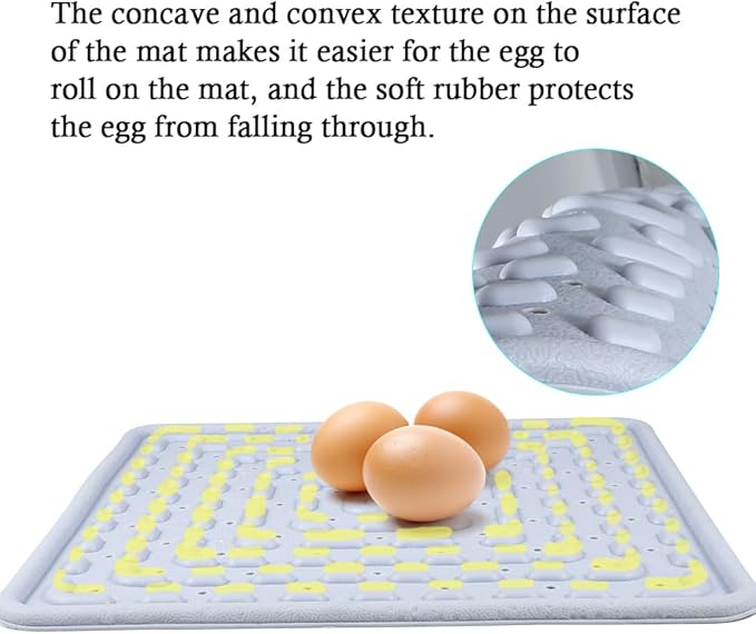 6 Pack Nesting Pads for Chicken Coop, 12"x12" Chicken Nesting Pads for Laying Eggs, Washable & Reusable Silicone Nesting Pads for Chicken Hen Small Pets (Grey)
