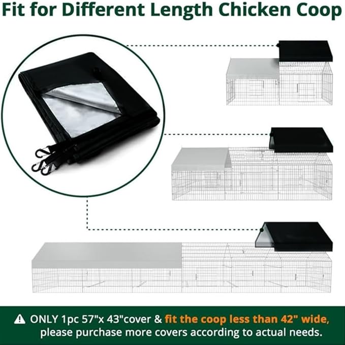 Universals Shelters Dustproofed Easyly Install Poultry Coops Cover