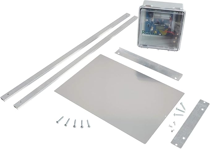 Rural365 Automatic Chicken Coop Door - Electronic Automated Opener Panel for Chickens Sliding Door with Adjustable Timer