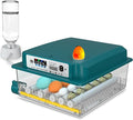 Egg Incubator, Egg Incubator with Automatic Egg Turning and Automatic Water Addition, 12-16 Eggs Incubator with Egg Candler, Incubator for Chicken Eggs Duck Eggs Quail Eggs