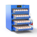 Eggs Incubator for Hatching Eggs, Automatic Egg Turning and Humidity Control, Automatic Water Adding, Egg Candler, Poultry Egg Incubators for Chicken Duck Goose Pigeon Quail (Blue, 256 Eggs)