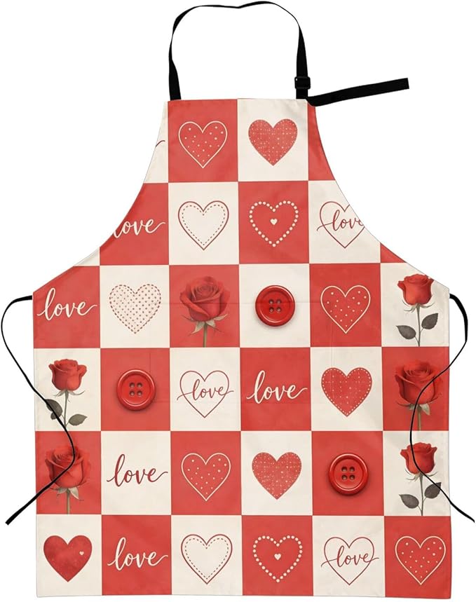 Shark Jumping Home Aprons 2 Pockets 33"×28" for Men Women, Ocean Sea Waterproof Kitchen Cooking Bib