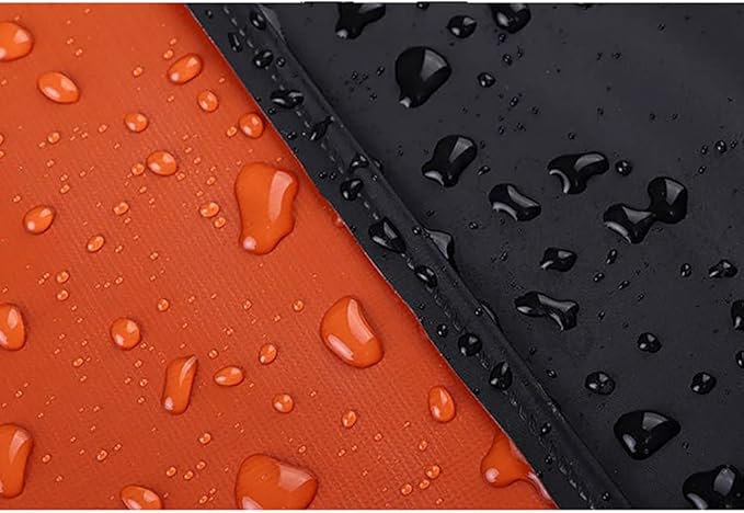 Somotersea Waterproof Aprons for Dishwashing Rubber Vinyl Lightweight Chemical Resistant Industrial Apron Adjustable Bib 40" for Work Grilling Lab Kitchen Butcher Black