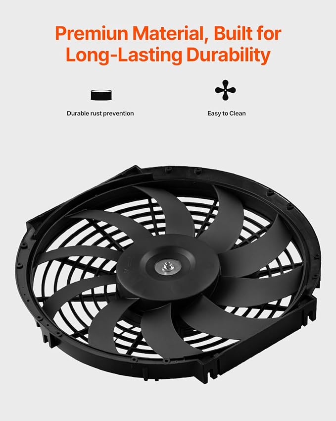 VEVOR Gable Mount Fan, 12 Inch Solar Power Attic Exhaust Fan with Adjustable Thermostat & Outer Mesh, 1300 CFM House Ventilator Cools Up to 1850 Sq.Ft, Quiet Ventilation for Roof, Garage, Shop, Black
