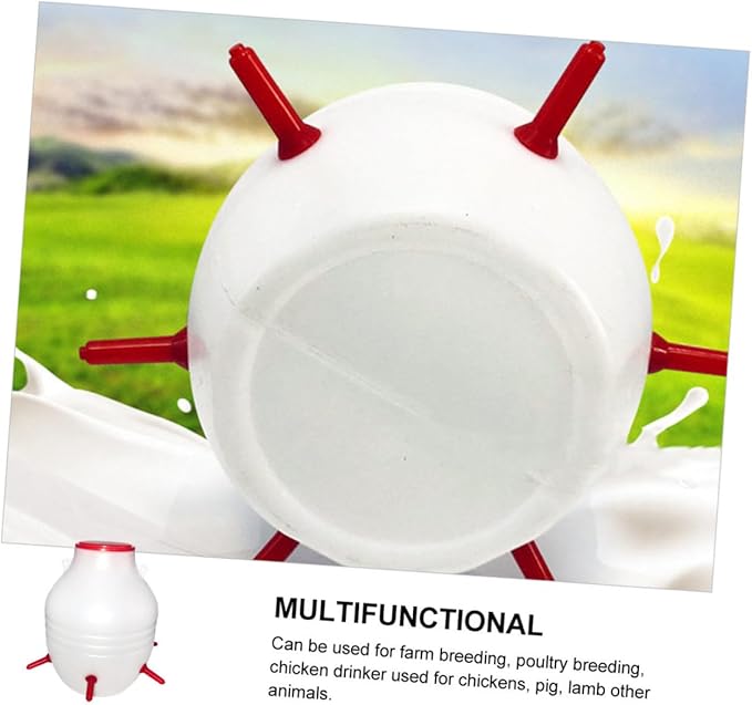 Lamb Milk Bucket Feeder Auto Nursing Machine for Sheep Easy to Install Farm Breeding 6 Nipples Included
