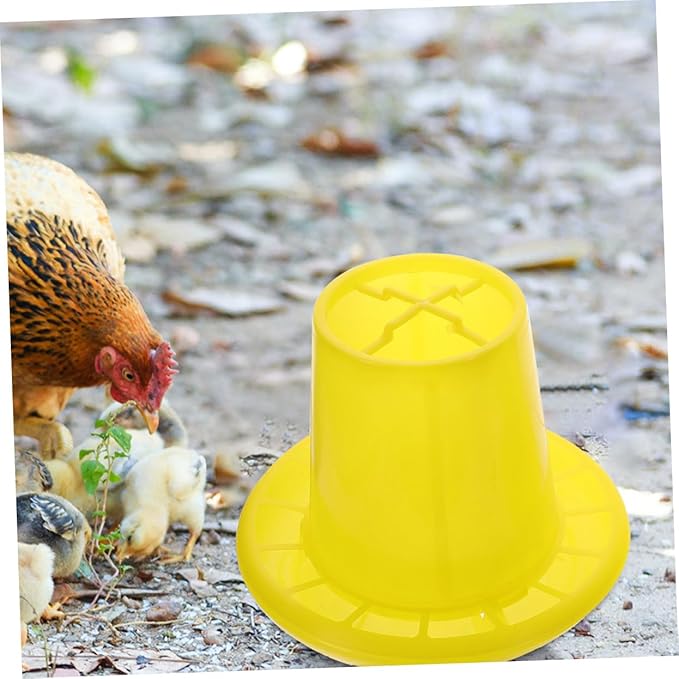 Hanging Chicken Feeder Chick Waterer Automatic Feeder for Chickens Plastic Feeding Holder