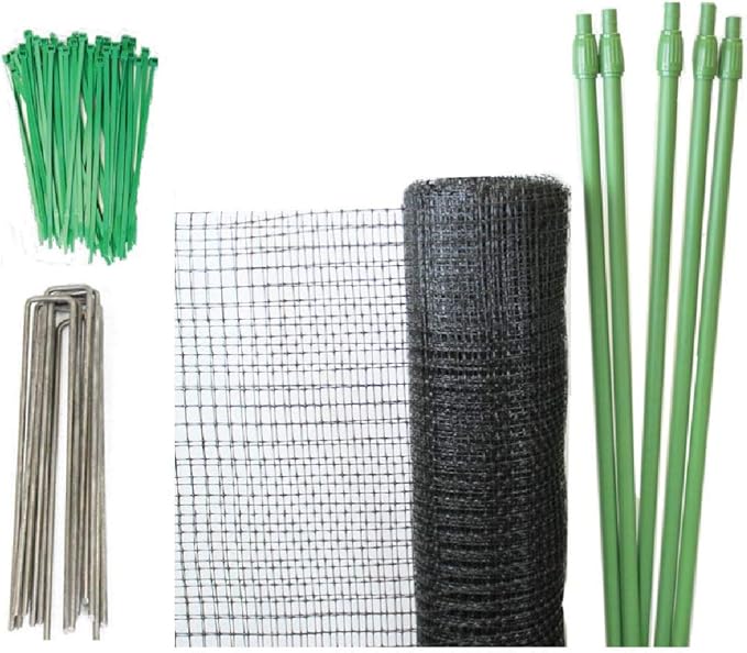 Tenax 084060 2A130002 Deer Fence Kit, 7' x 100'