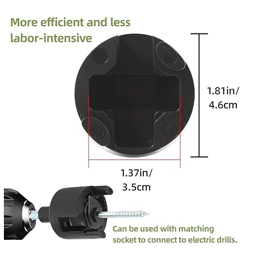 Upgraded Electric Fence Poly Wire 330 Feet 100 Meters and 50 Pcs Black Electric Fence Insulator Screw-in Insulator Fence Ring Wood Post Insulator