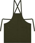 Chef Bib Aprons for Women and Men (Standard Dry Guard AA2095 & AA2095X) - Neck Strap Apron with Pockets 33"