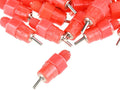 50Pcs Chicken Nipple Feeder, Automatic Chicken Waterer Nipple Drinker Feeders, Water Drinker Duck Hen Poultry Drinker, Fowl Drinker Kit for Chicken Quail Duck