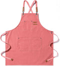 Kitchen Chef Aprons for Women and Men with 3 Pockets for Cooking BBQ Bib Work