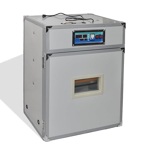 XKV 176 Eggs Incubator with Automatic Egg Turning,Temperature Humidity Control,Automatic Digital Egg Hatcher,For Chick,Duck,Poultry,Industrial Brooding Machine Chicken Incubator for Farm,Home,Indoor