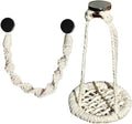 Jumping Spider Decor - 2 Pieces Natural Cotton Rope Handmade Pets Supplies, Jumping Spider Accessories for Walking Camping Travel Daily Airplane Outing Shopping, Urban Courtyard Farm, Interactive Pet