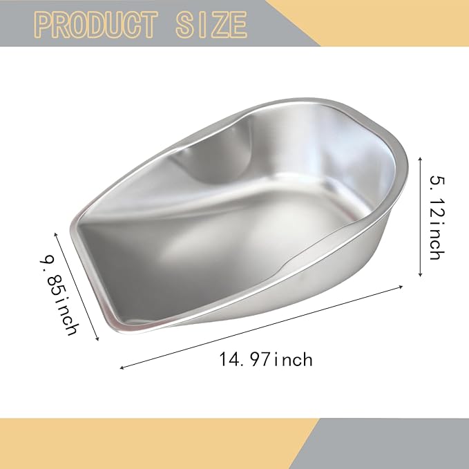Transfer-Focused Chicken Poop Scooper for Coop, Multi-Purpose Stainless Steel Hand Scoop for Transferring Manure, Chicken Sand, Litter, Bedding, Trash & Chicken Feed, Essential Coop Supplies