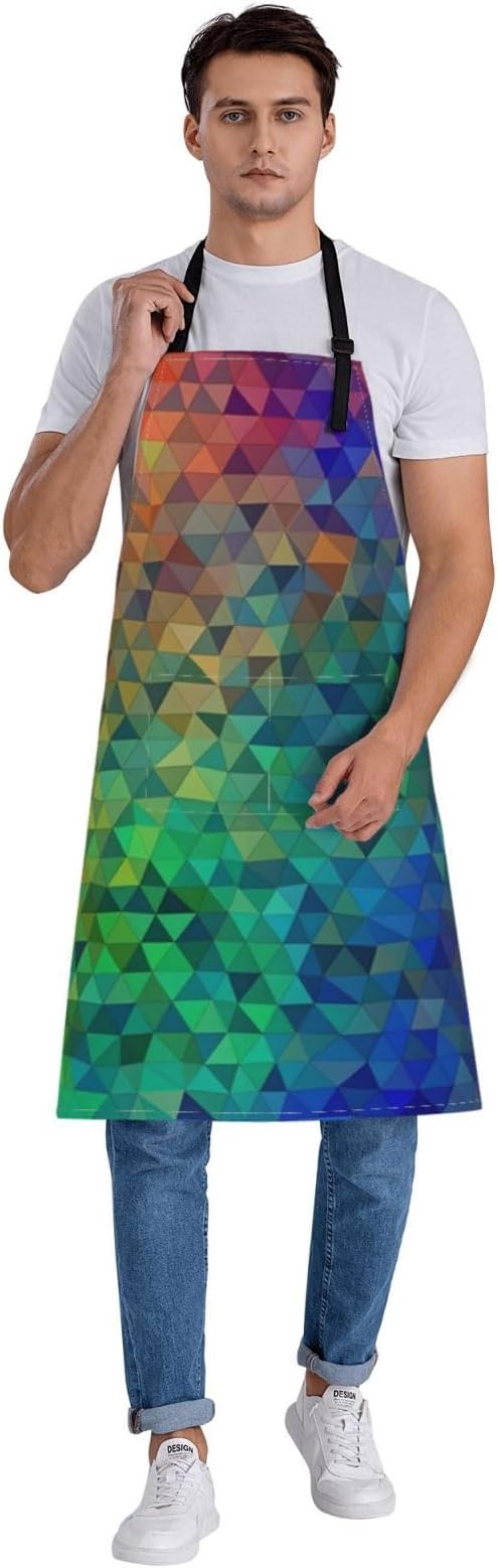 Waterproof Aprons for Women Men Adjustable Bib Tractor farm Apron Chef Cooking Aprons for Kitchen
