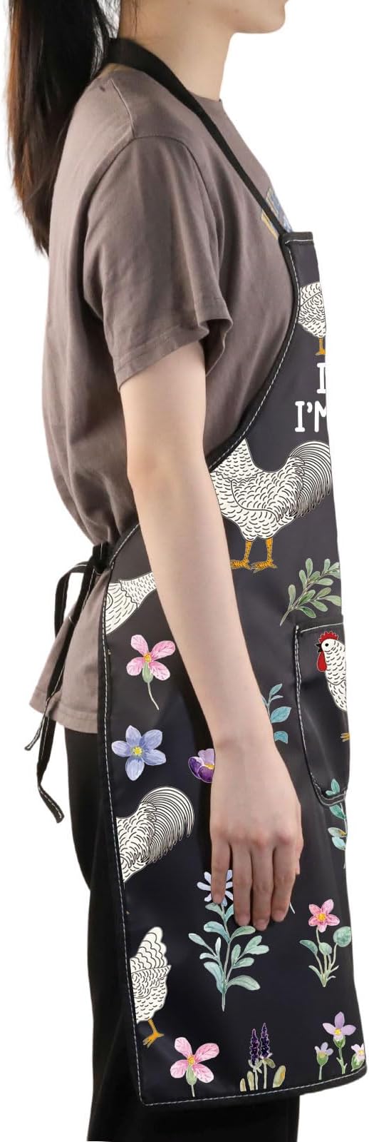 G2TUP Chicken Kitchen Apron - Cooking Apron for Ladies & Farmers