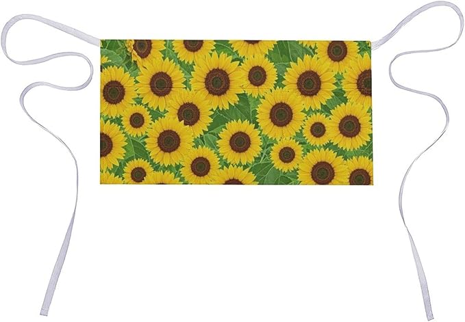 Short 3 Pockets Waist Waiter Waitress Half Apron Waterproof Chef Aprons