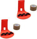 2 Pack Chicken Splint with Toe Separator Chicken Leg Splint for Hen Broken Feet Curled Toes Roosters Duck Leg Splint Poultry Leg Brace
