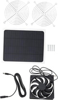 1Set Solar Powered Fan for Chicken Coop Small Fan for Pet House Greenhouse Rv Energy Saving Solar with Strong