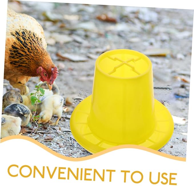 Hanging Chicken Feeder Chick Waterer Automatic Feeder for Chickens Plastic Feeding Holder