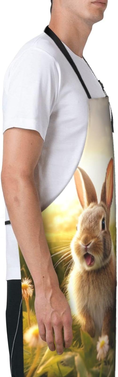 Waterproof Aprons for Women Men Adjustable Bib Tractor farm Apron Chef Cooking Aprons for Kitchen