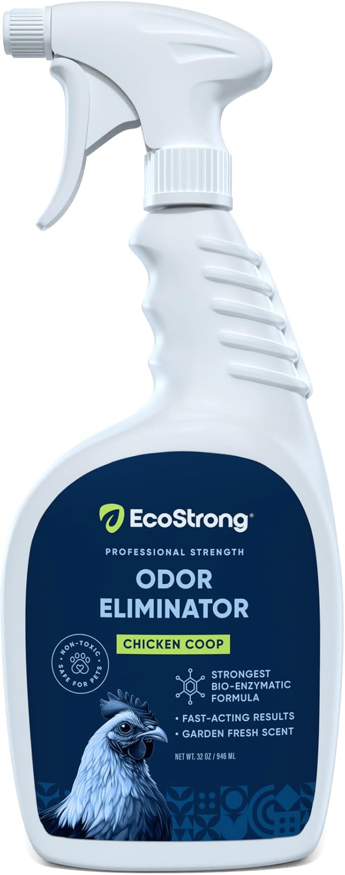 Eco Strong Coop Refresher Chicken Coop Odor Eliminator for Chickens (32 oz)