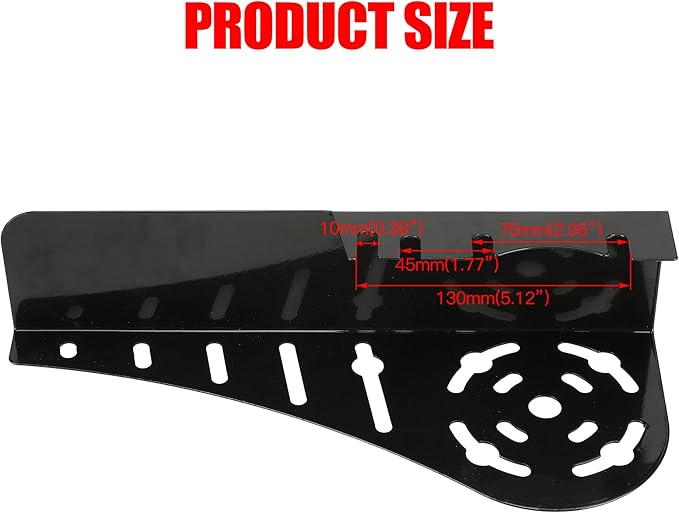 GREHUA Mini Bike Clutch Cover Chain Guard Compatible with Predator 212 196cc 224cc 6.5hp Clone Engine Coleman CT200U BT200X CT200U-EX Baja Warrior Massimo MB165 MB200 Doodlebug Motovox Minibike Parts