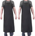 Waterproof Rubber Vinyl Apron 40" -Stay Dry - Chemical Work Apron Durable with Adjustable Apron for Dishwashing