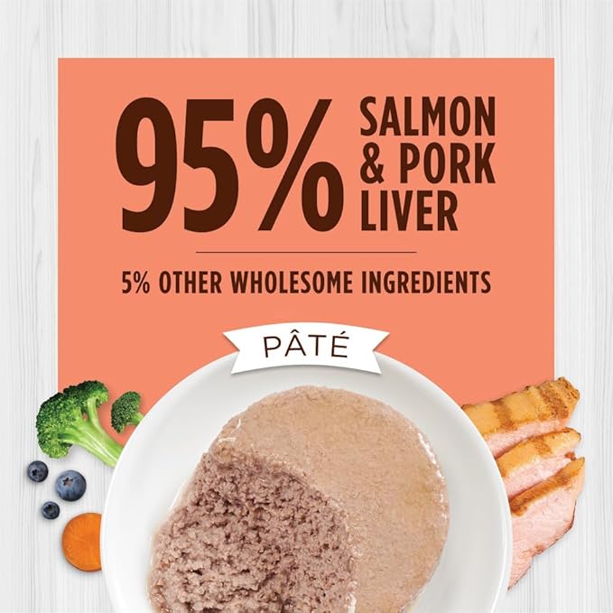 Instinct Original Pate Wet Cat Food, Grain Free Recipe - Real Salmon, 3 Ounce (Pack of 24)