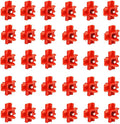 Doublewood 30Pcs Chicken Nipples Horizontal Side Mount Poultry Water Nipple Waterer Drinker Outdoors for Chicken Ducks Quail and Other Poultry (30)