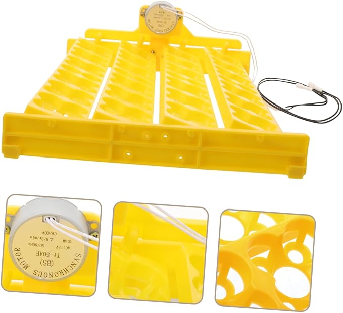 12v Fully Automatic Incubator Egg Turning Tray for Chicken Duck Goose and Quail Eggs Hatching Accessory with Efficient Heat Distribution and Long-Lasting Durability