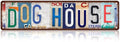 Vintage Dog House Wall Decor Street Signs Dog Lover Metal Tin Signs 16 x 4 Inches