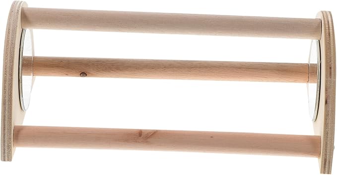balacoo 2pcs Wooden Chick Perch Roosting Bar for Chickens Natural Wood Stand for Poultry Training and Comfort Chicken Coop