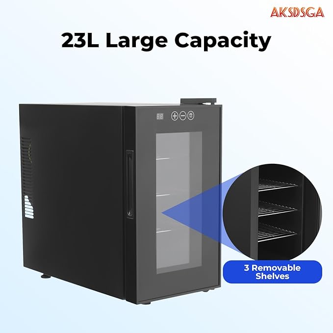 23L Reptile Incubator Cabinet Incubators for Hatching Eggs, Constant Temperature& Humidity Intelligent Reptile Egg Incubator with 10-40°C Cooling and Heating Temperature Control