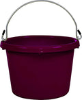 280186 Utility Pail Burgundy, 8 Quart