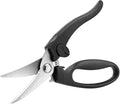 JARVISTAR Poultry Shears Heavy Duty Professional, All Purpose Sharp Kitchen Scissors with Spring Loaded Handle and Safety Lock, 8.5" Cooking Scissors for Chicken, Poultry, Food, Meat
