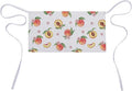 Unisex Apron for Cooking Server Waitress Half Waist Apron with 3 Pockets